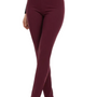 Pantaloni con bustino e vita elastica BORDEAUX DORABELLA EASY