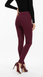 Pantaloni con bustino e vita elastica BORDEAUX DORABELLA EASY