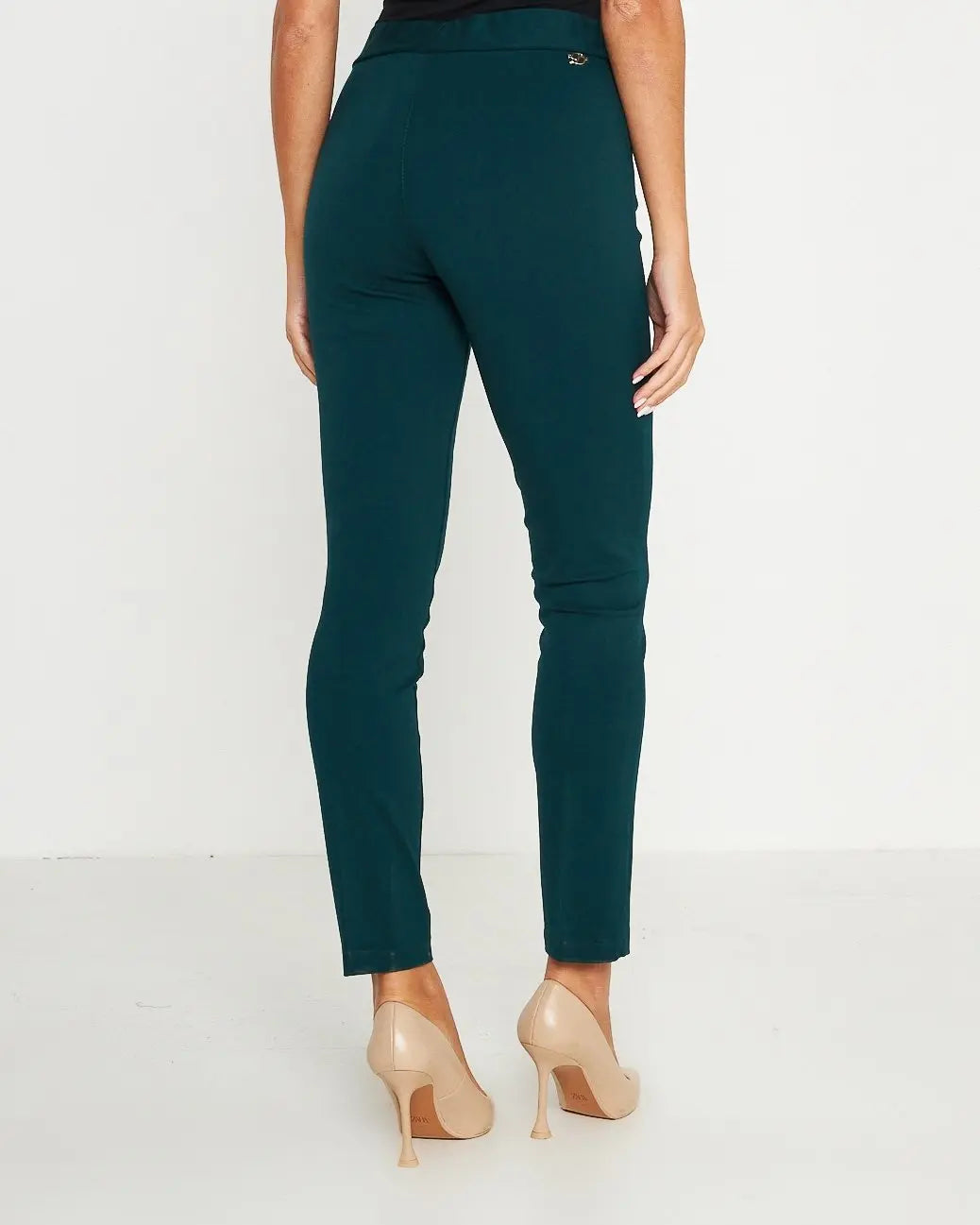 Pantaloni con bustino e vita elastica VERDE DORABELLA EASY