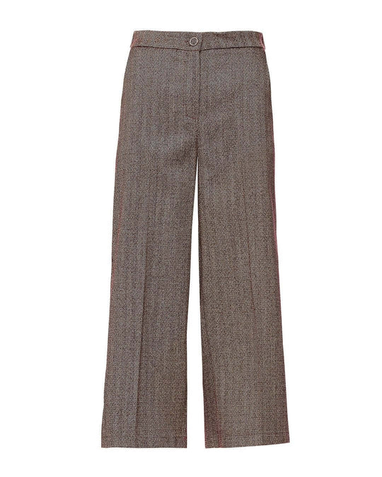 Pantaloni culotte con motivo resca MALVA DORABELLA