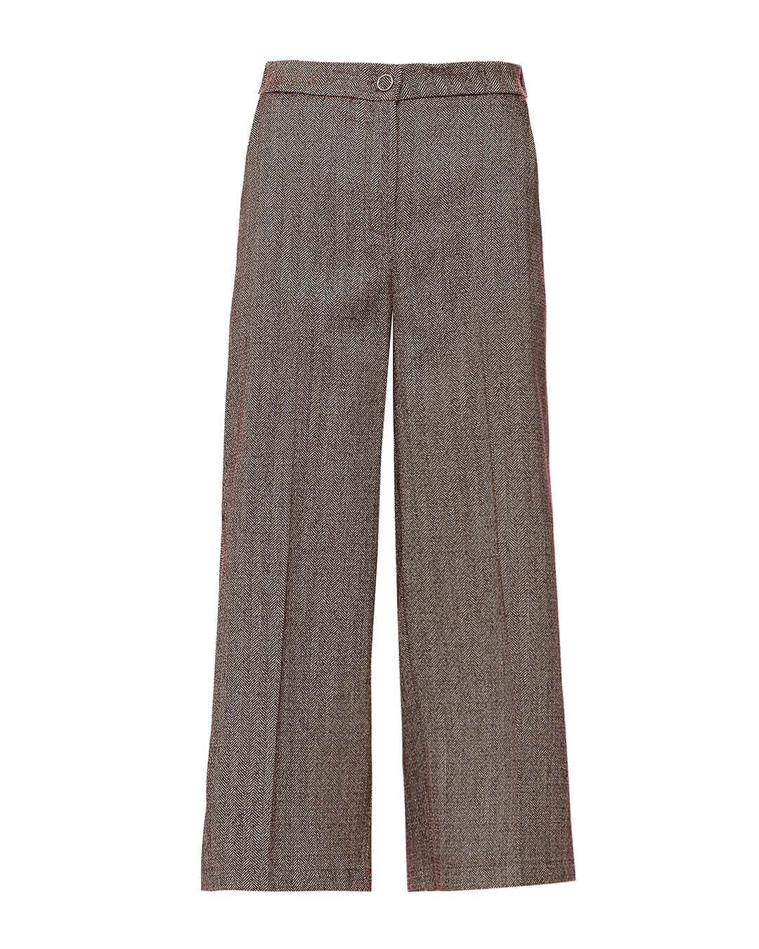 Pantaloni culotte con motivo resca MALVA DORABELLA
