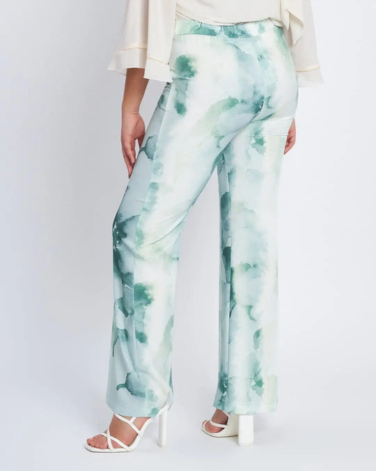 Pantaloni flare a fantasia ALOE DORABELLA