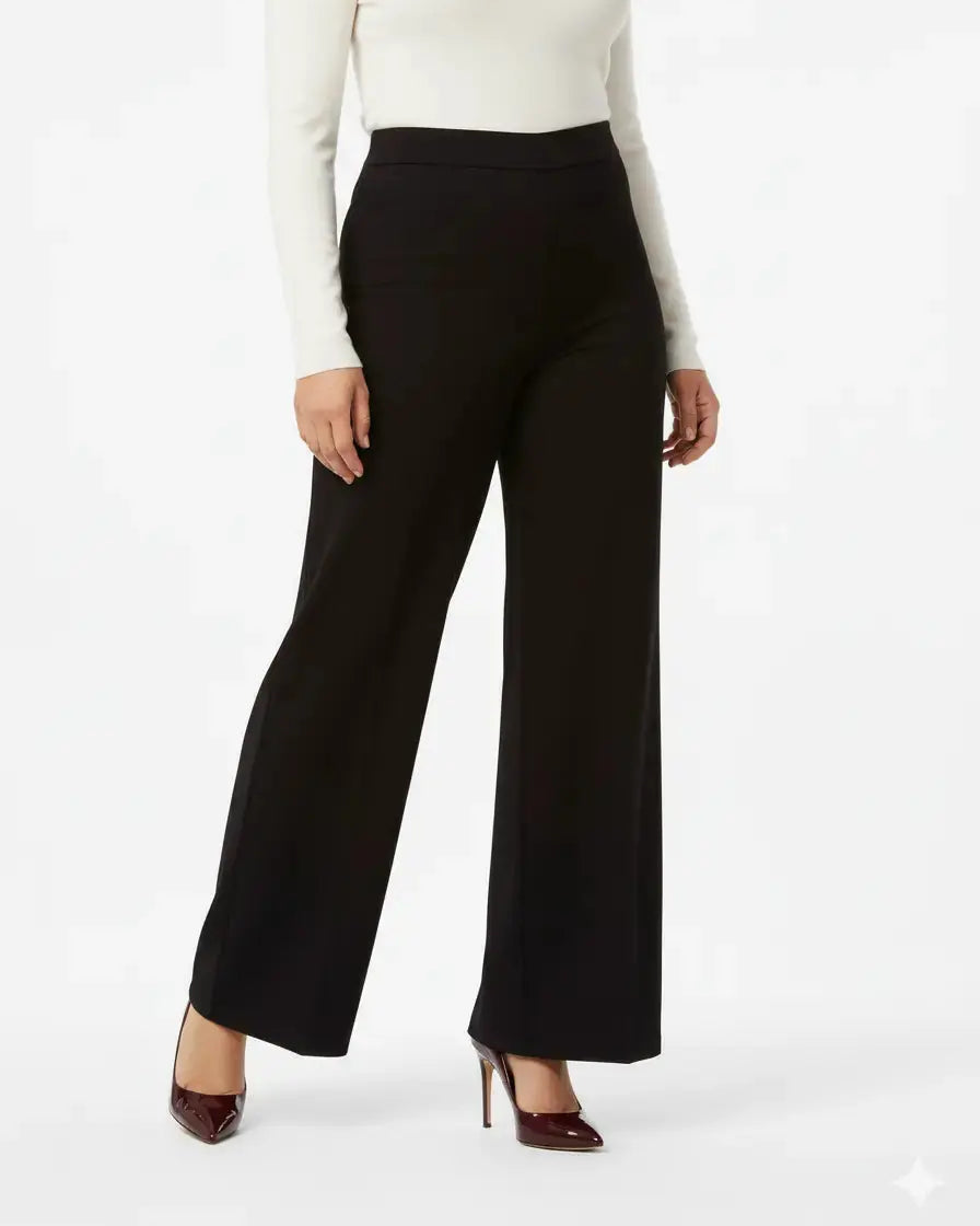 Pantaloni comfy palazzo NERO DORABELLA