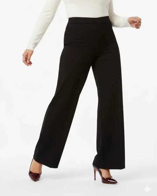 Pantaloni comfy palazzo NERO DORABELLA