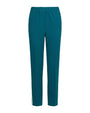 Pantaloni slim fit con vita elastica e dettaglio frontale di piega di stiro DORABELLA PIU'