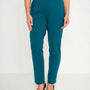Pantaloni slim fit con vita elastica e dettaglio frontale di piega di stiro DORABELLA PIU'