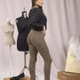 Pantaloni slim fit fantasia con spacchetti CAMMELLO DORABELLA