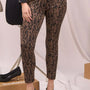 Pantaloni slim fit fantasia con spacchetti MORO DORABELLA