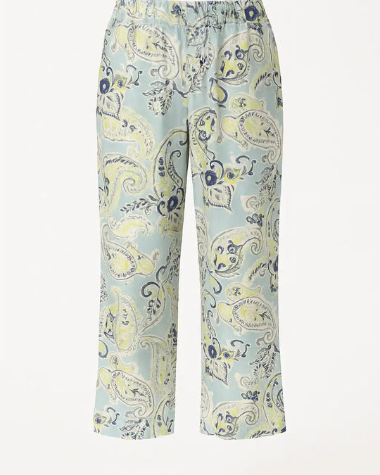 Pantaloni stampati con tasche e vita elastica DORABELLA