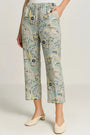 Pantaloni stampati con tasche e vita elastica DORABELLA