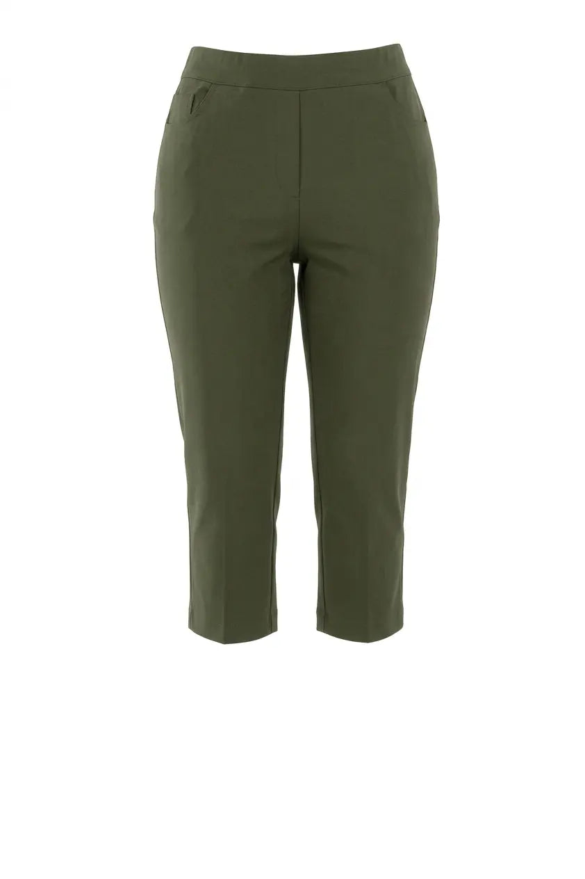 Pinocchietto cinque tasche in twill di misto cotone elasticizzato DORABELLA PIU'