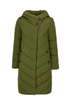 Piumino con cappuccio DORABELLA XL / Verde oliva
