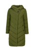 Piumino con cappuccio DORABELLA XL / Verde oliva