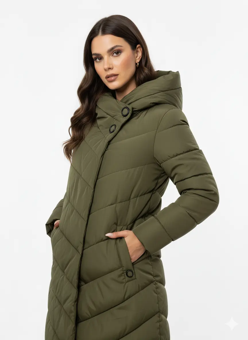 Piumino con cappuccio DORABELLA