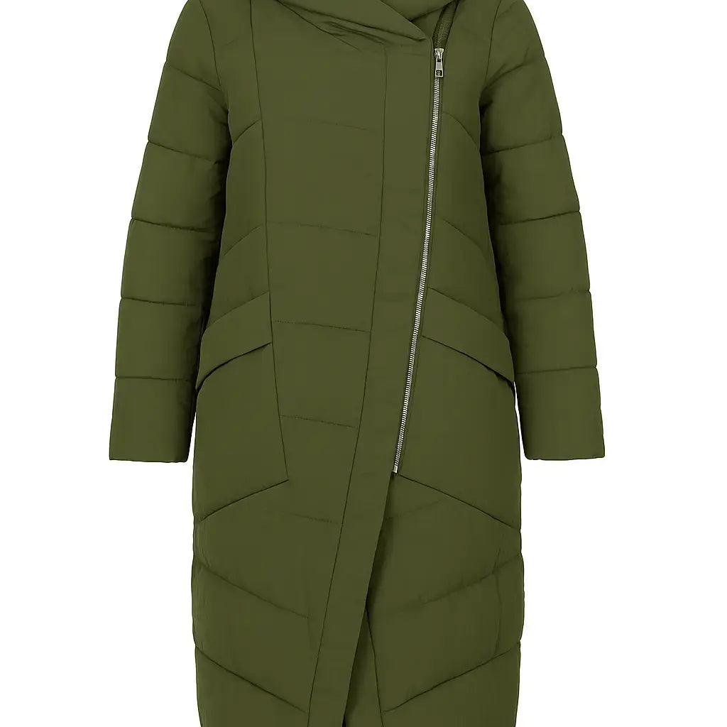 Piumino imbottito con zip laterali DORABELLA