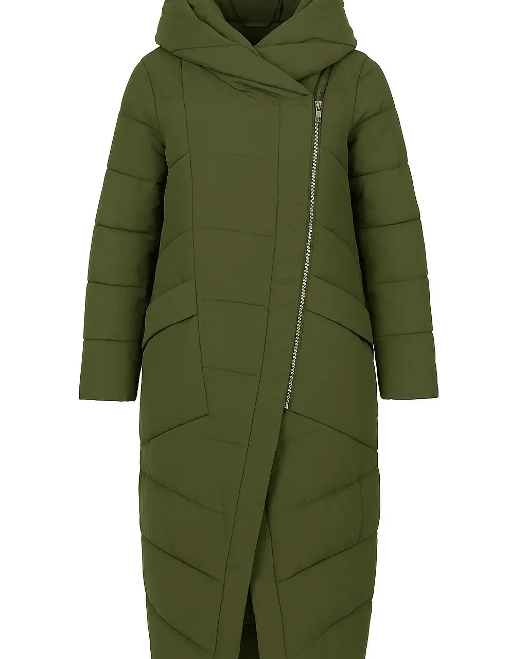 Piumino imbottito con zip laterali DORABELLA