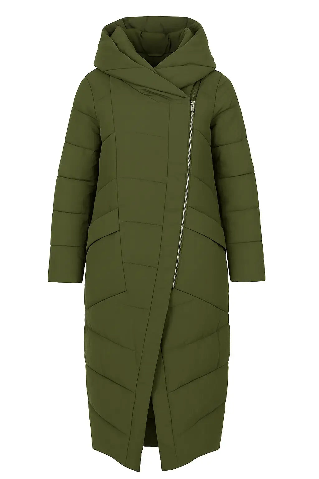 Piumino imbottito con zip laterali DORABELLA