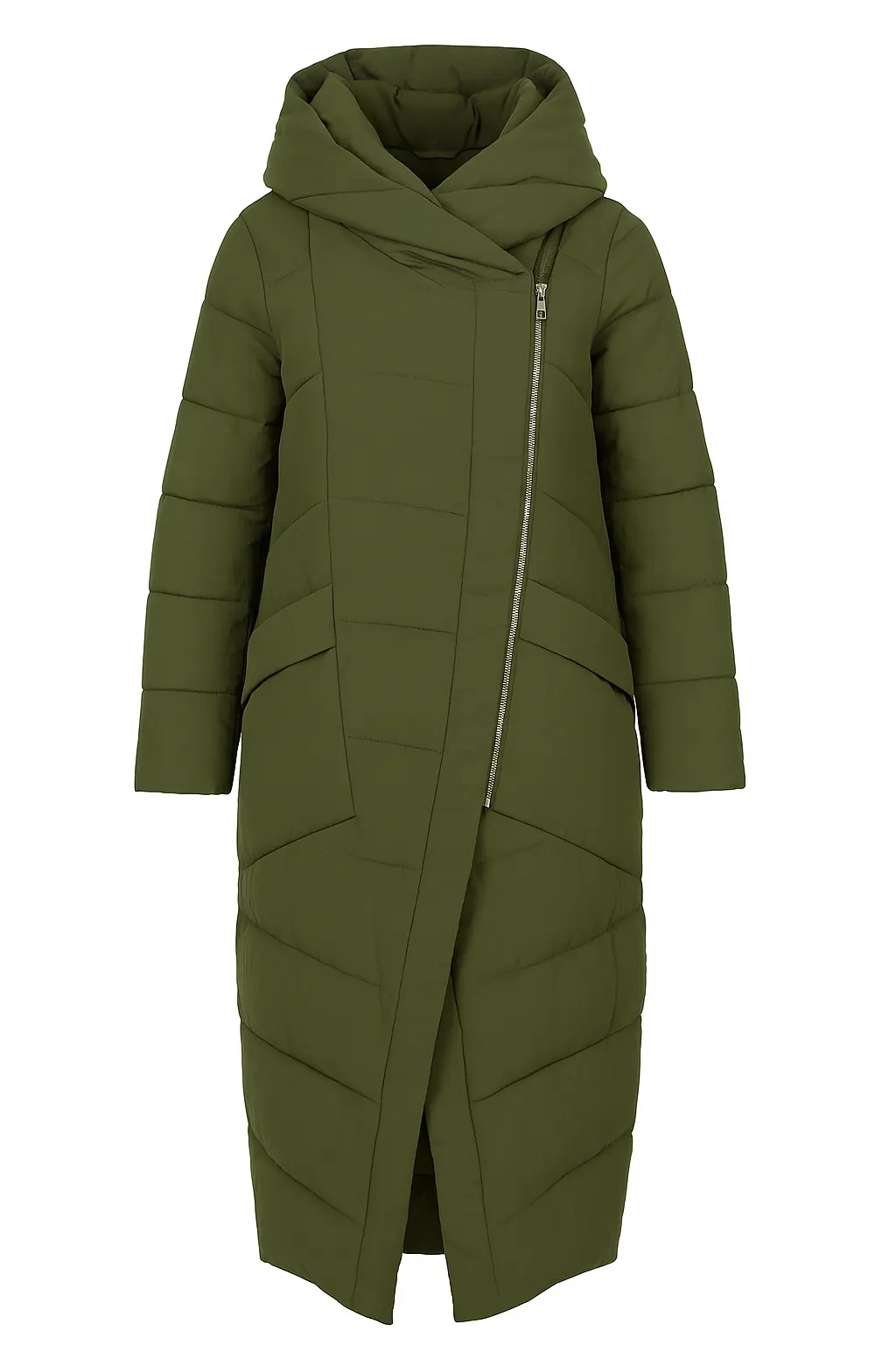 Piumino imbottito con zip laterali DORABELLA