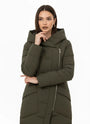 Piumino imbottito con zip laterali DORABELLA