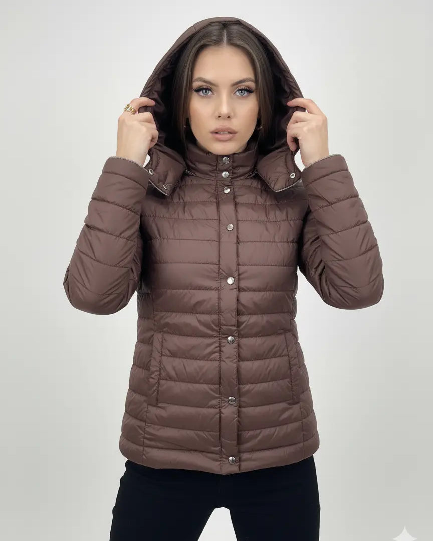 Piumino leggero 100g con cappuccio removibile DORABELLA