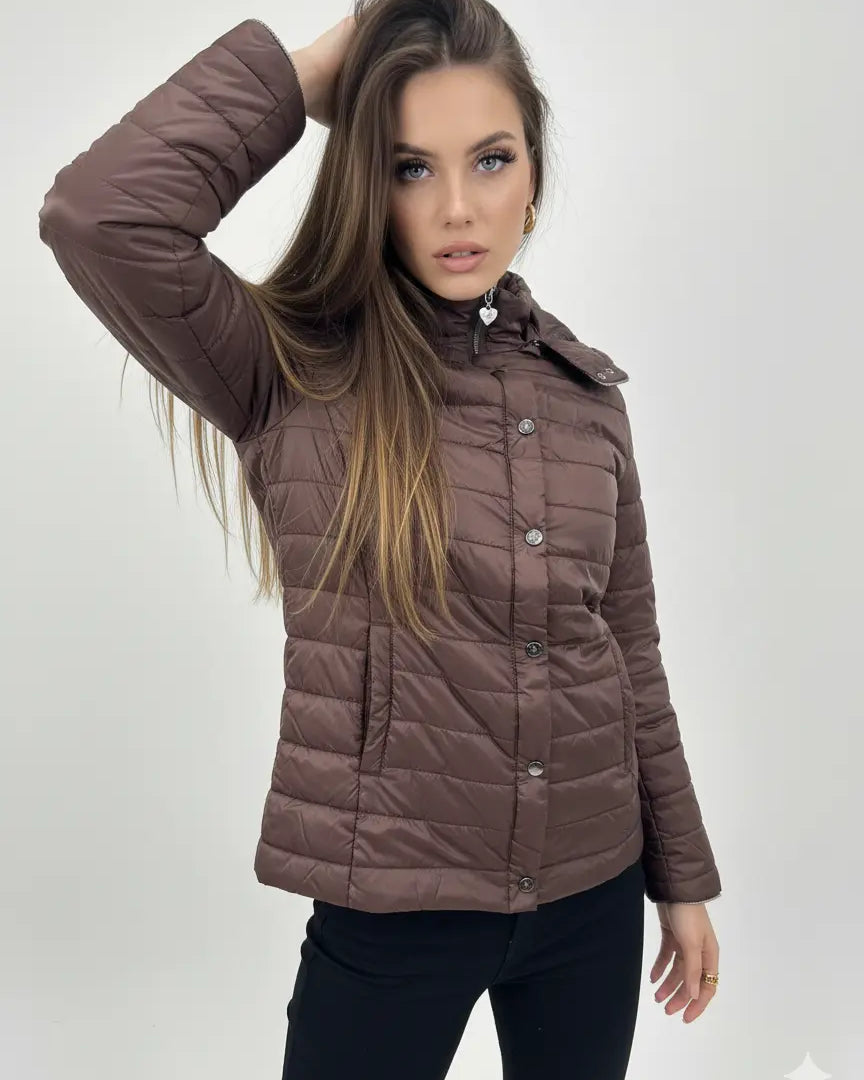 Piumino leggero 100g con cappuccio removibile DORABELLA