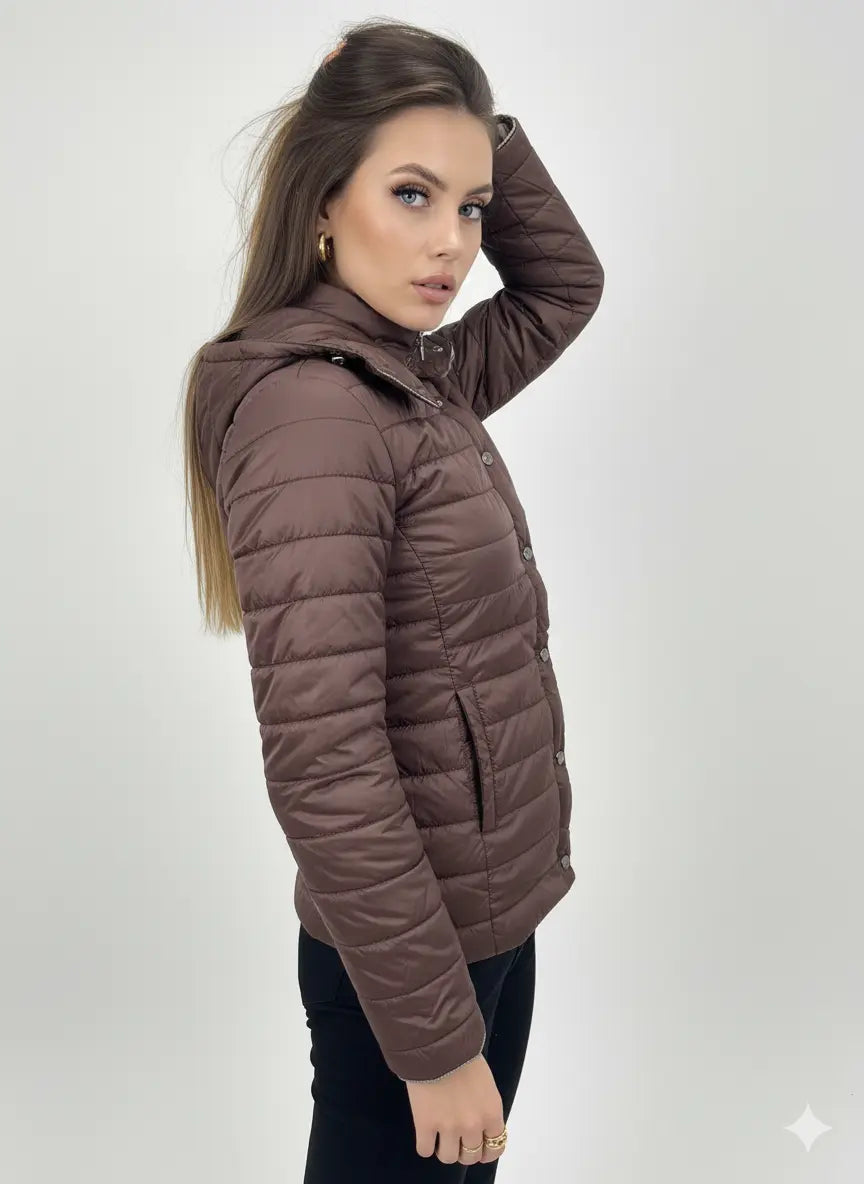 Piumino leggero 100g con cappuccio removibile DORABELLA