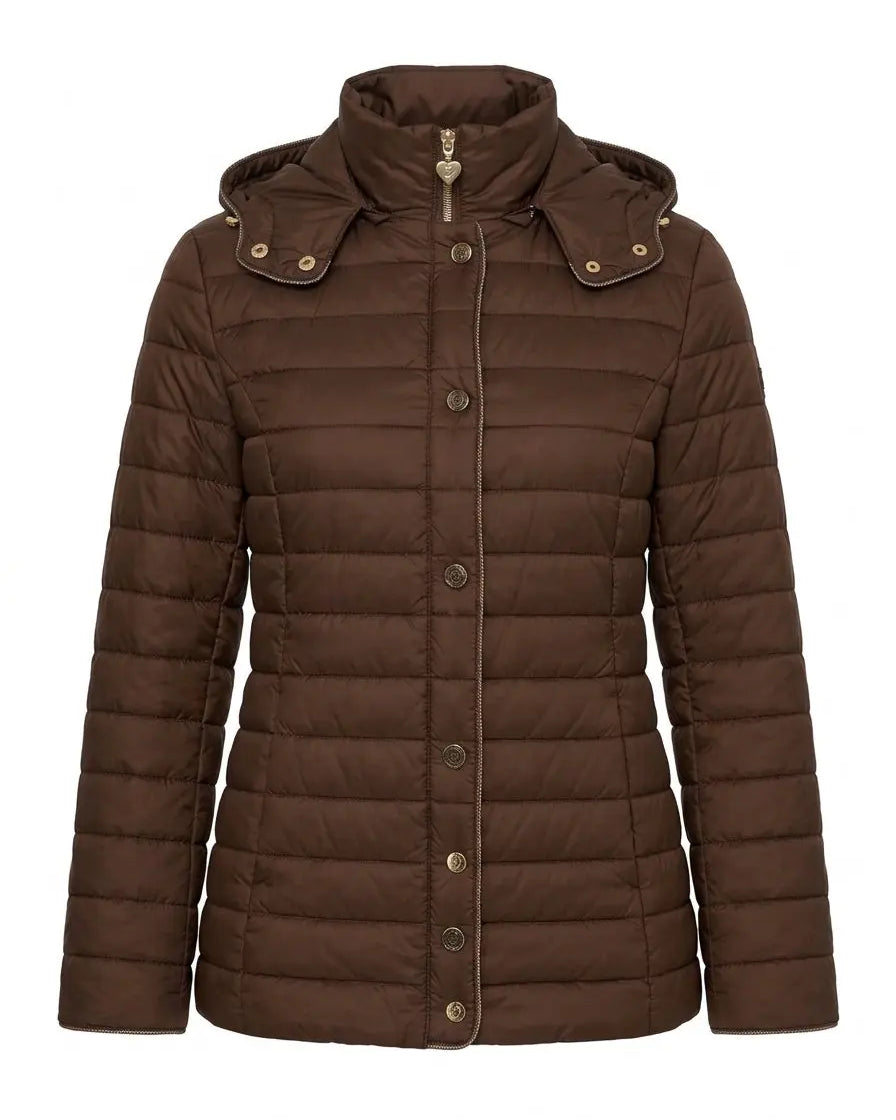 Piumino leggero 100g con cappuccio removibile - EasyJacket® DORABELLA EASY