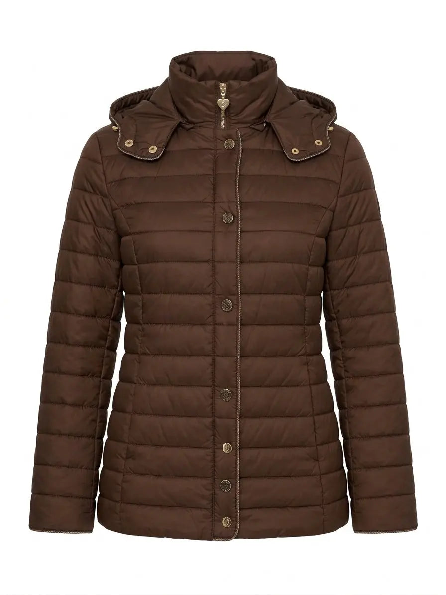 Piumino leggero 100g con cappuccio removibile - EasyJacket® DORABELLA EASY