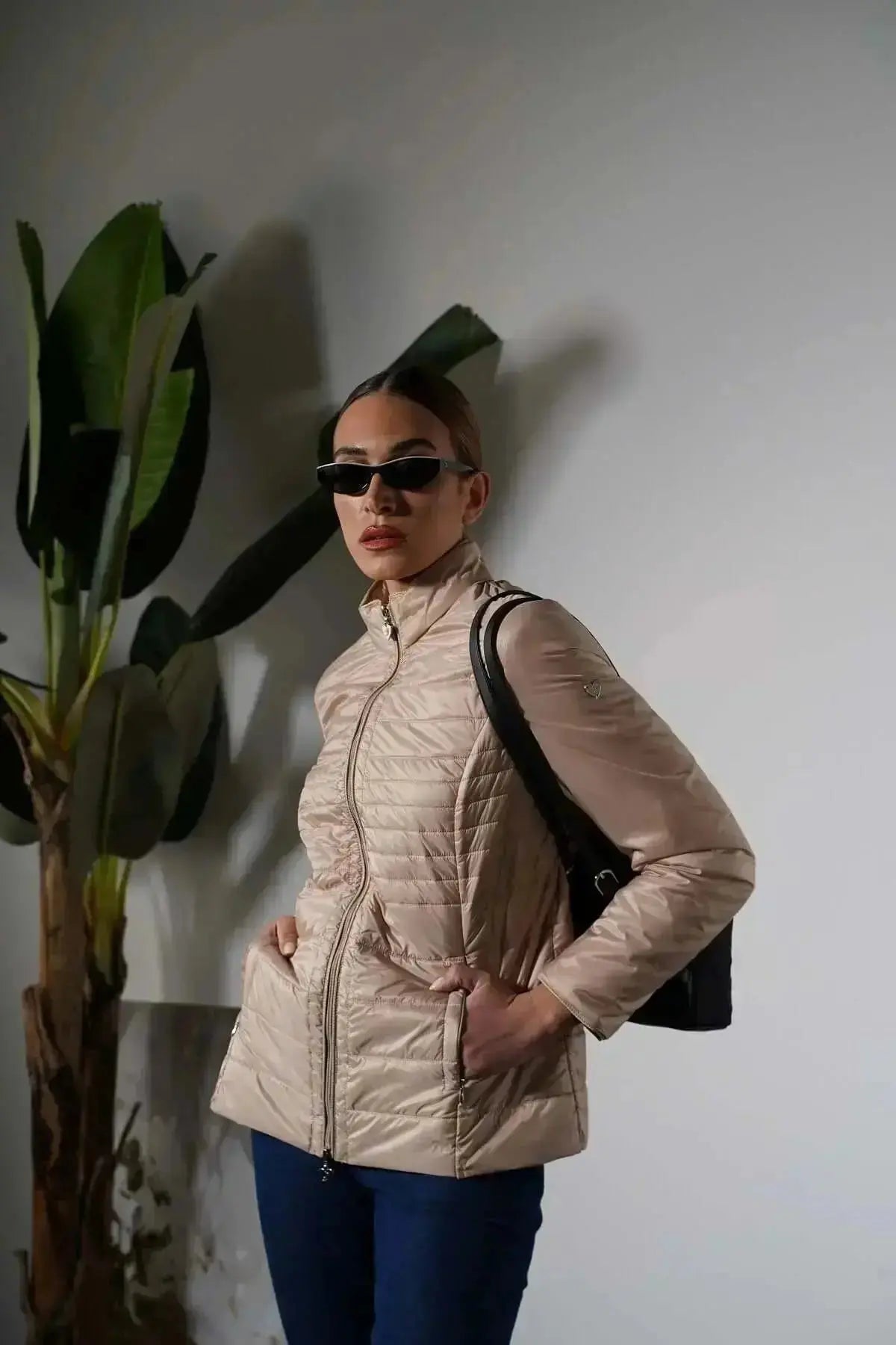 Easy jacket con zip e piping DORABELLA EASY