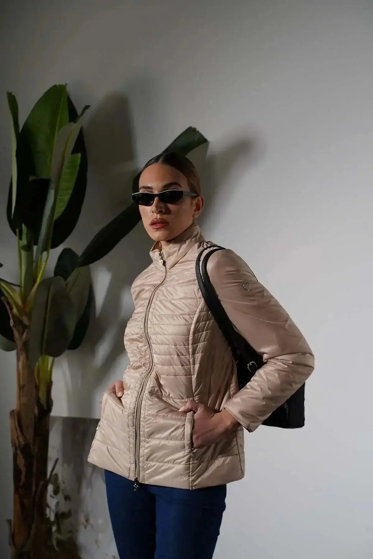 Easy jacket con zip e piping DORABELLA EASY