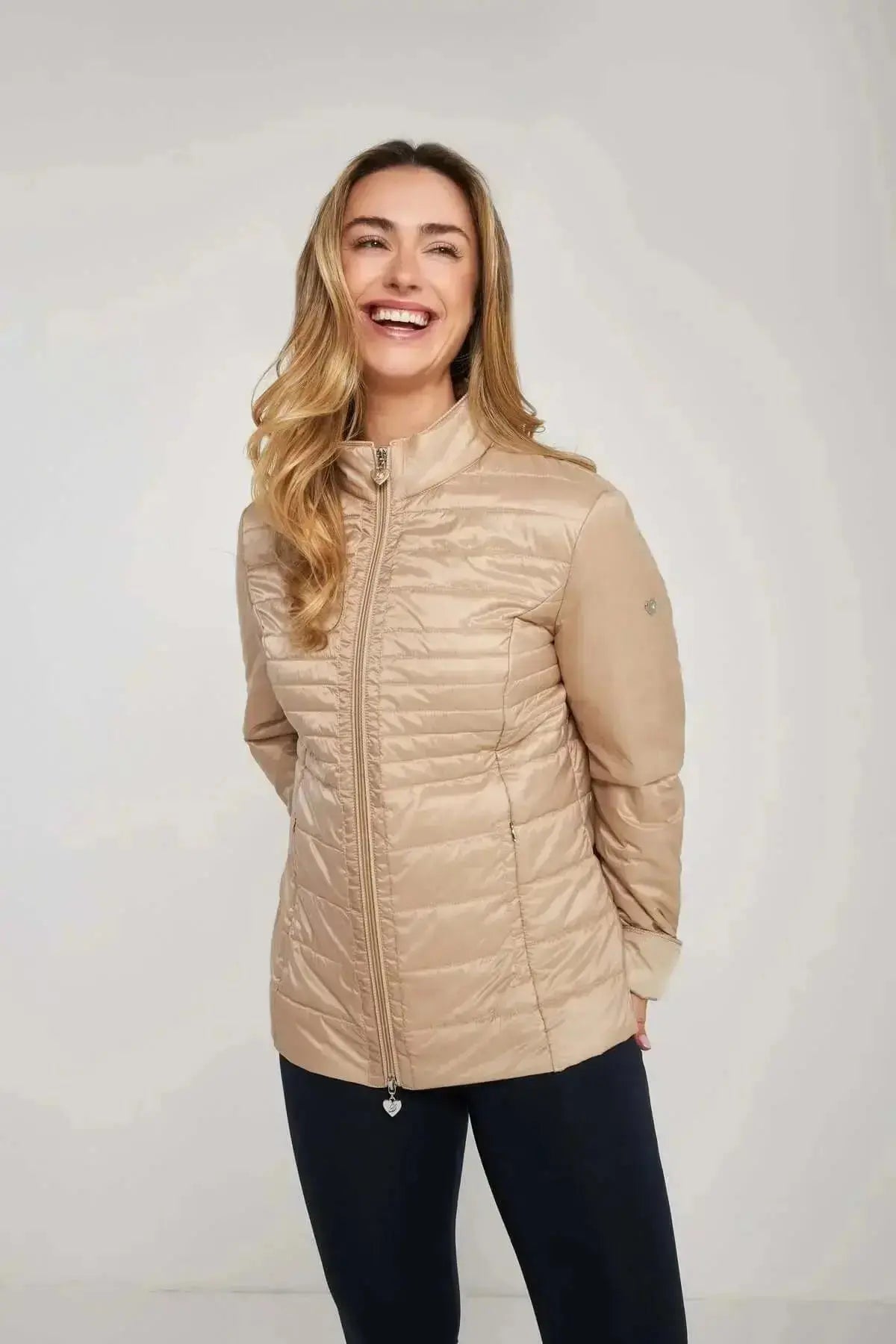 Easy jacket con zip e piping DORABELLA EASY