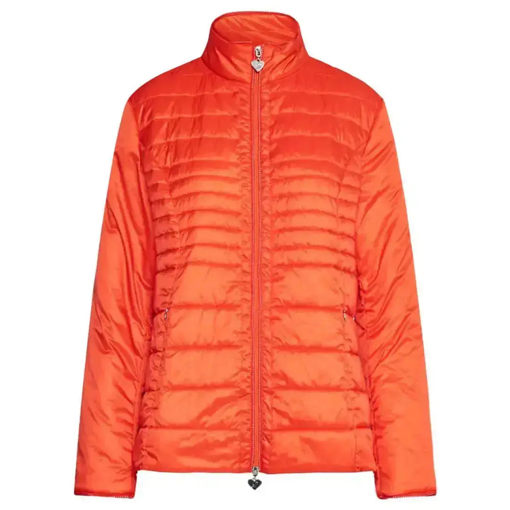 Easy jacket con zip e piping PAPAVERO DORABELLA EASY