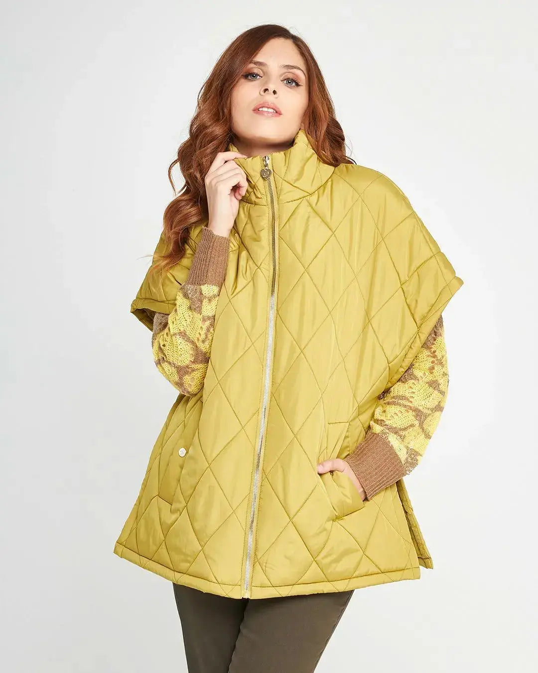 Piumino smanicato DENIM DORABELLA EASY