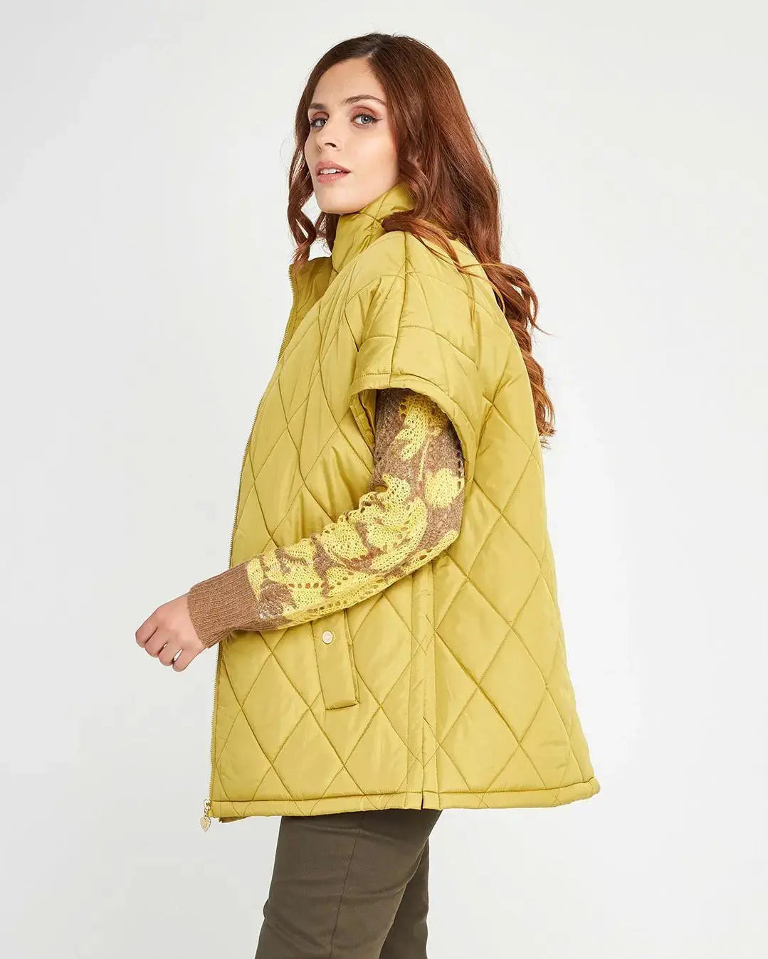 Piumino smanicato DENIM DORABELLA EASY