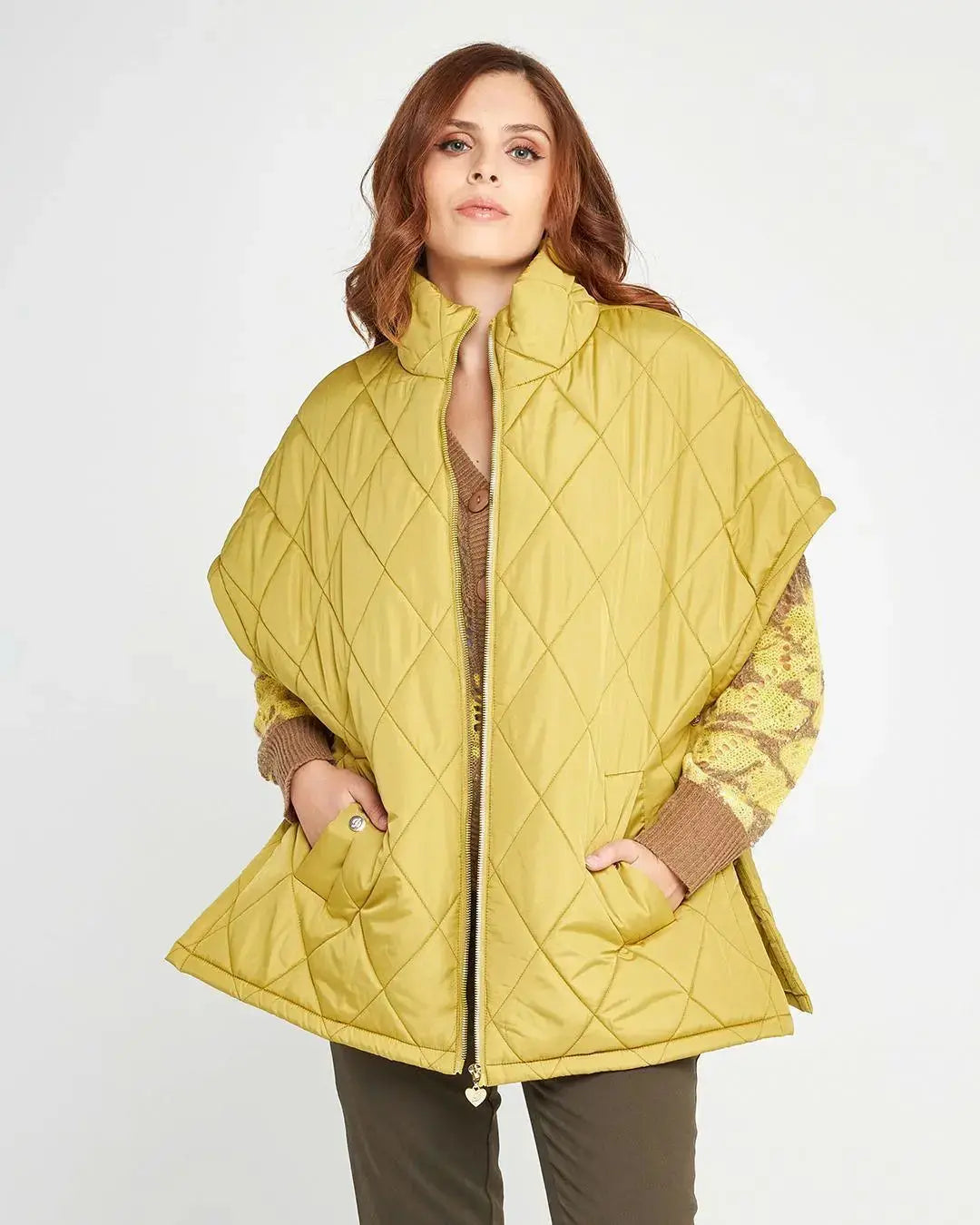 Piumino smanicato DENIM DORABELLA EASY