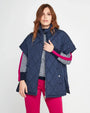 Piumino smanicato DENIM DORABELLA EASY