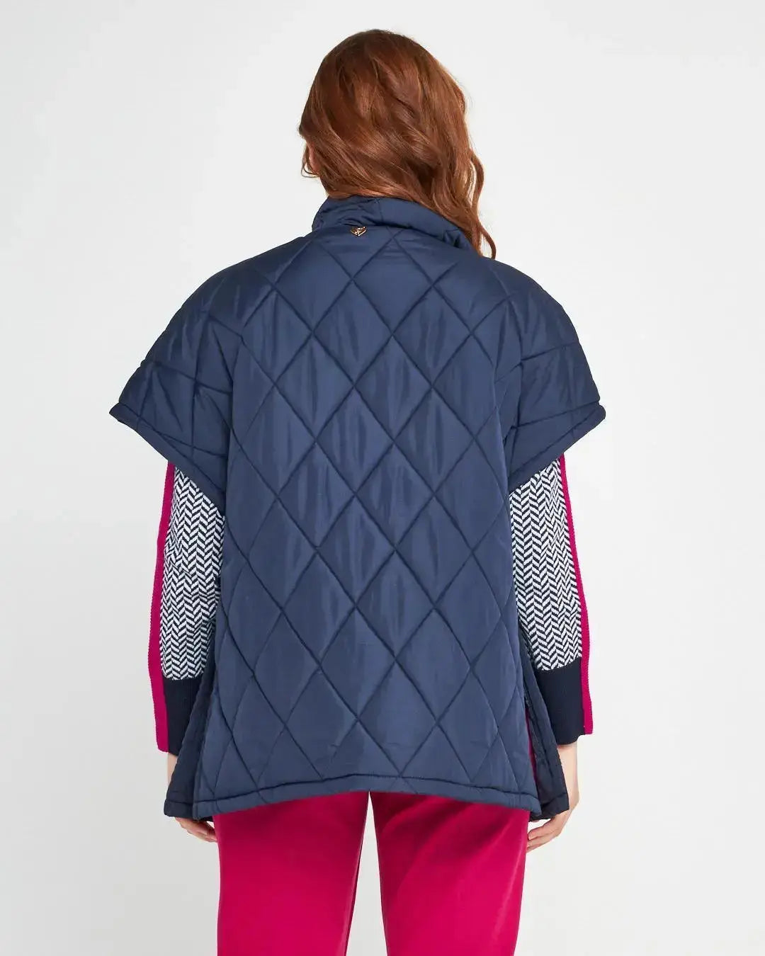 Piumino smanicato DENIM DORABELLA EASY