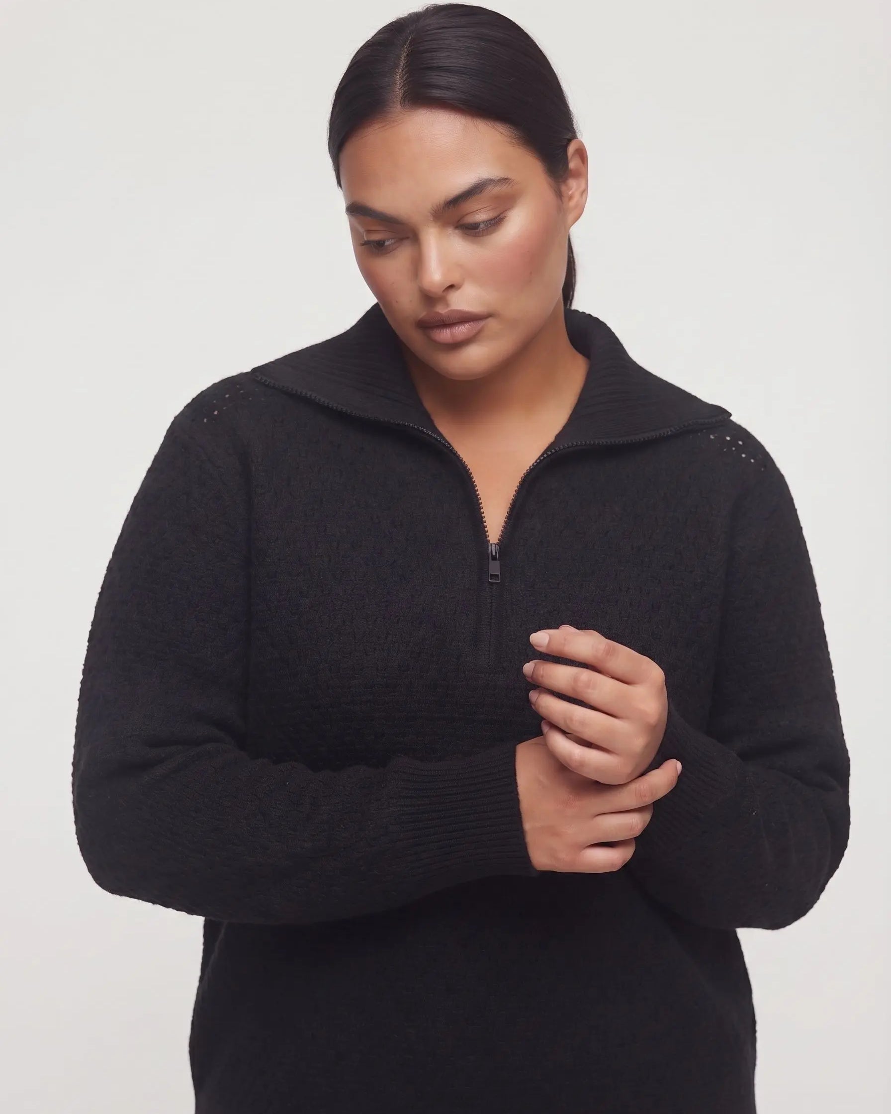Polo con zip DORABELLA