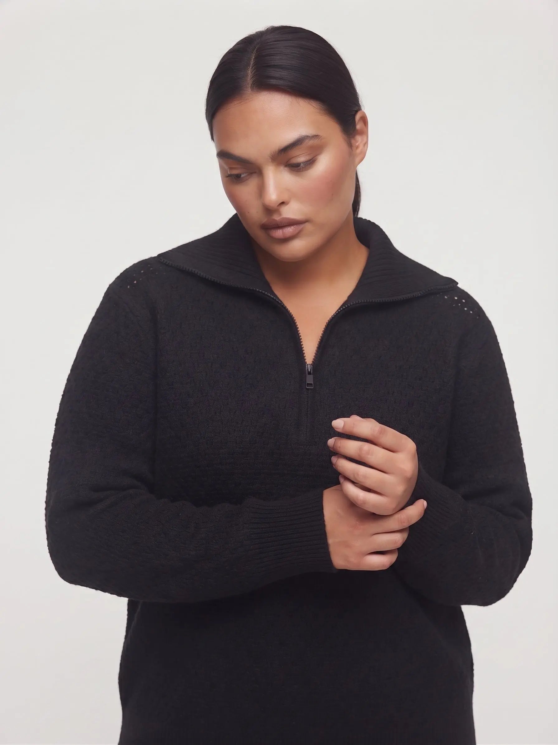 Polo con zip DORABELLA