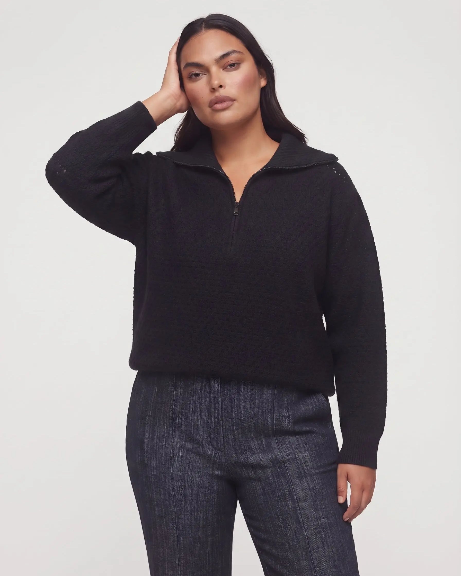 Polo con zip DORABELLA