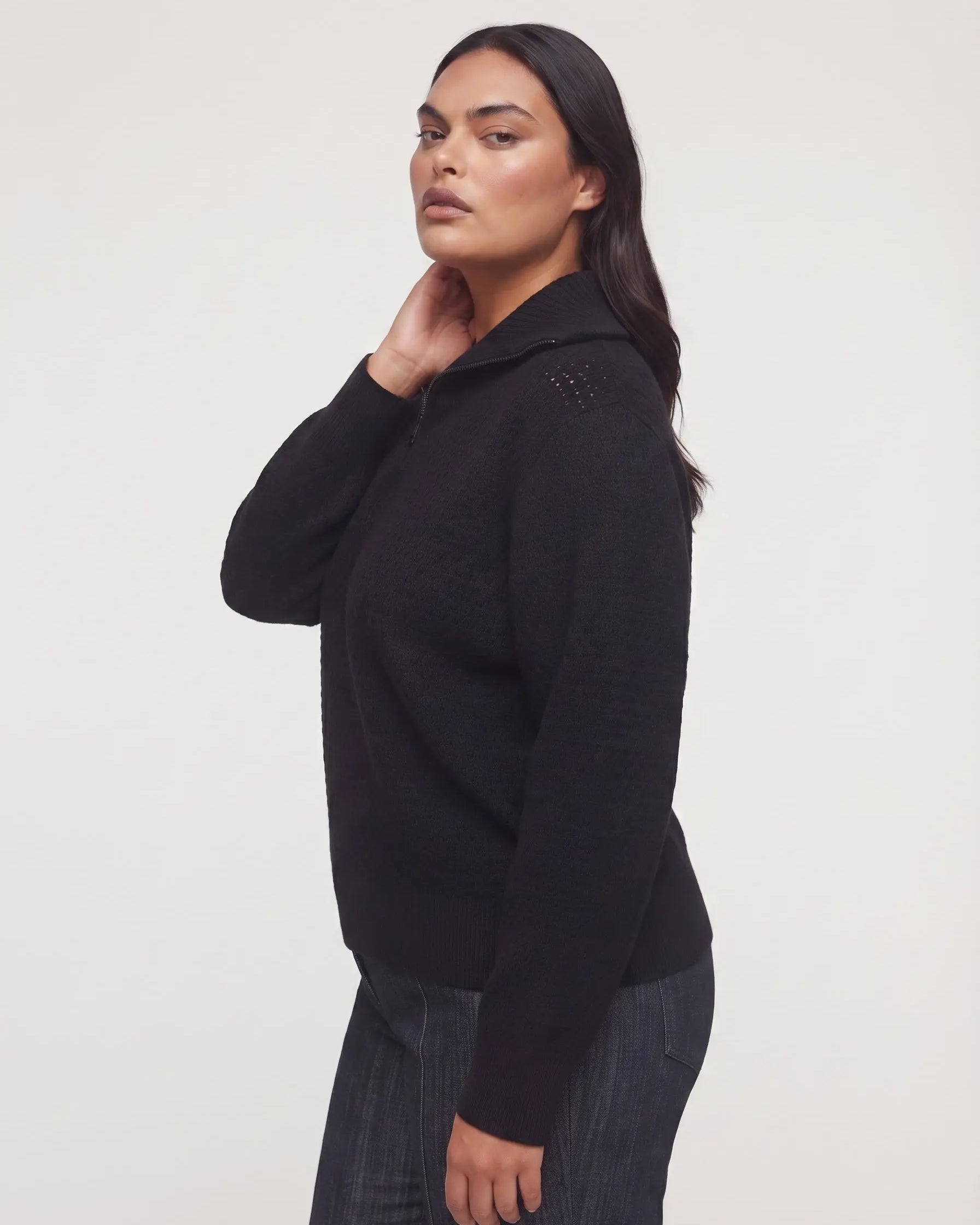 Polo con zip DORABELLA