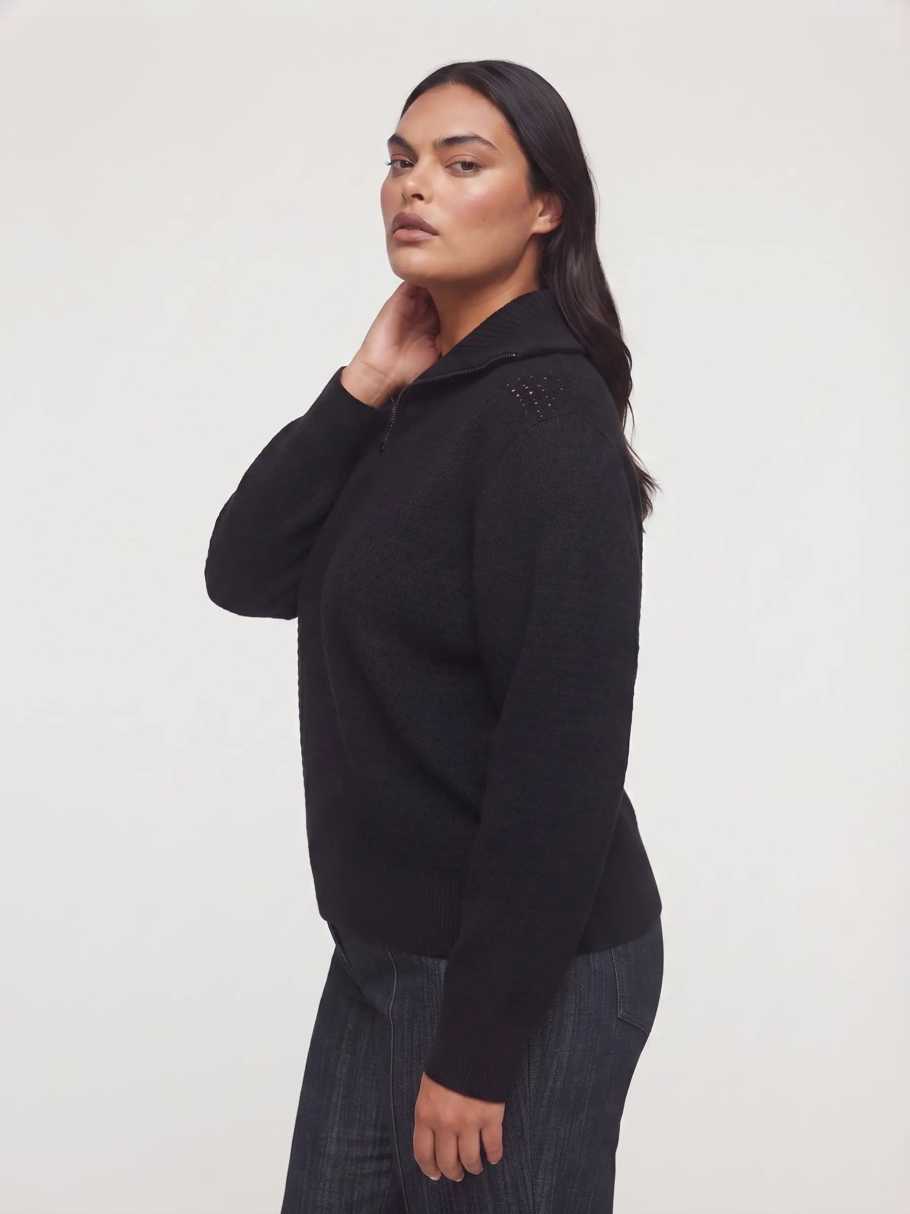 Polo con zip DORABELLA