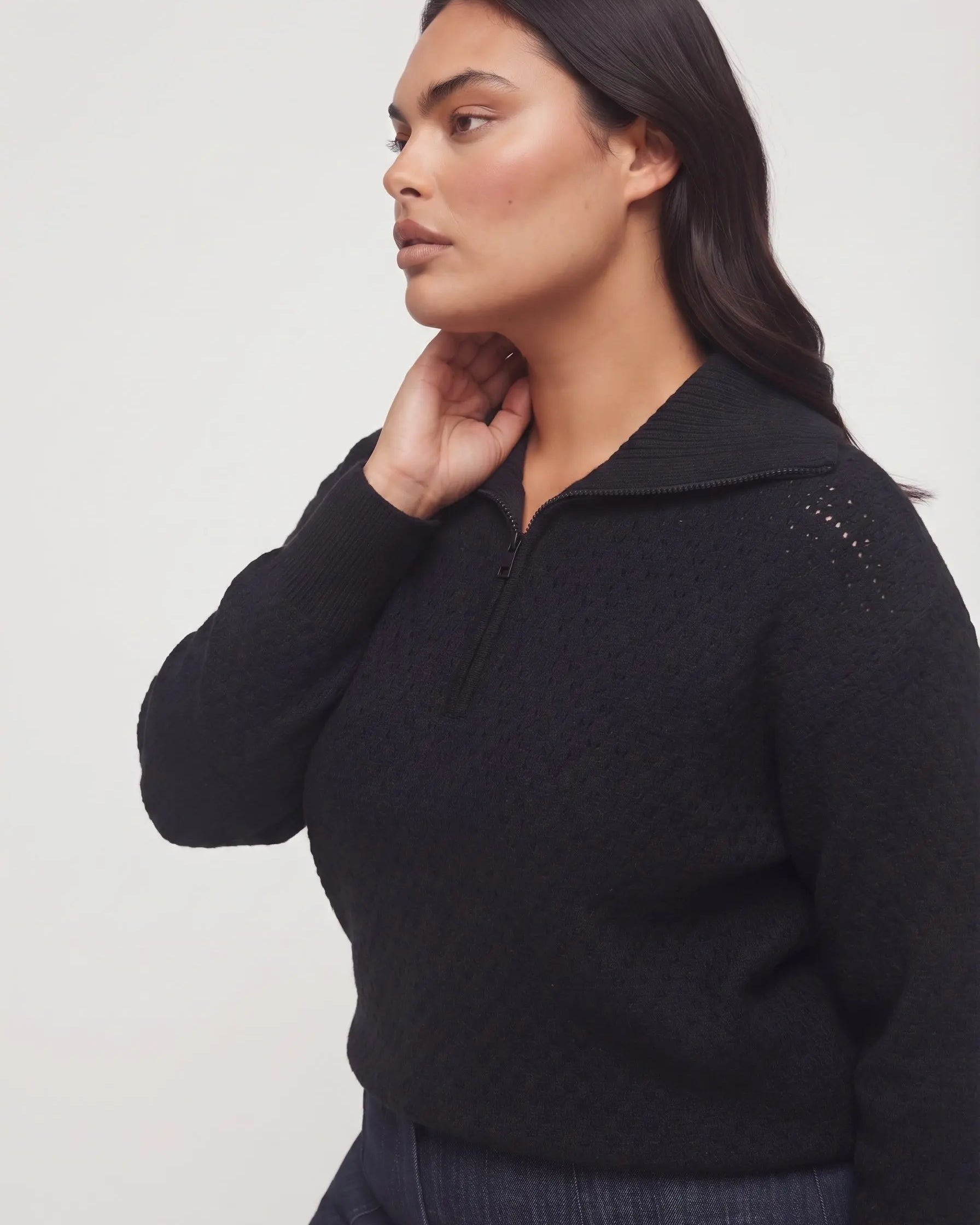 Polo con zip DORABELLA