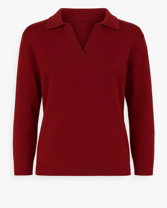 Polo in maglia senza bottoni DORABELLA PIU'