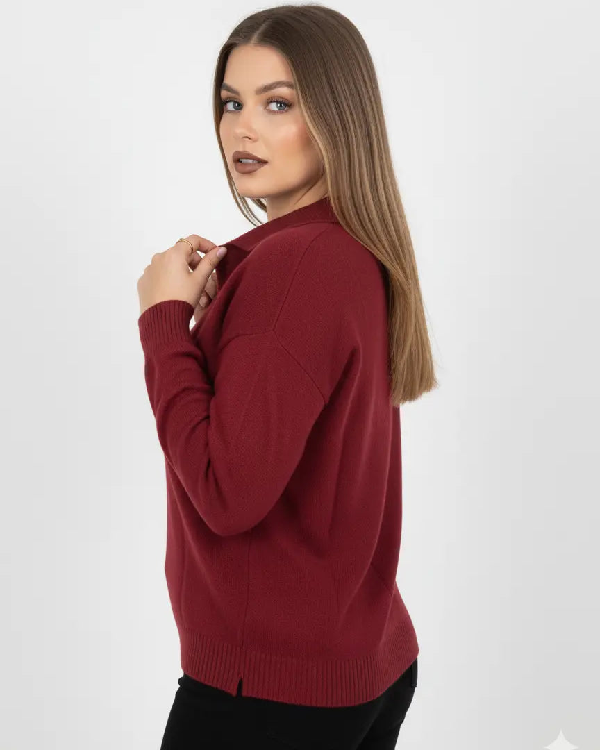 Polo in maglia senza bottoni DORABELLA PIU'