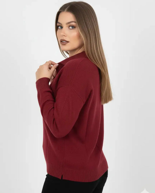 Polo in maglia senza bottoni DORABELLA PIU'