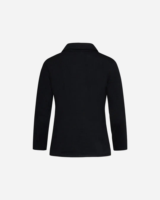 Polo in viscosa BLACK DORABELLA