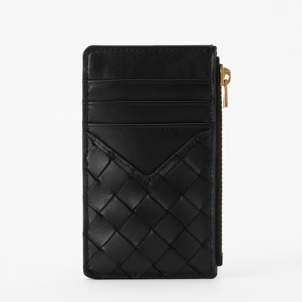 Portacarte intrecciato Dorabella