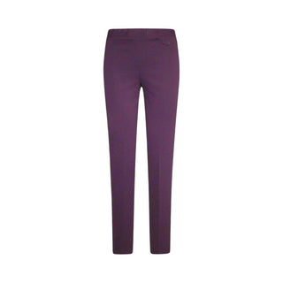 Pantalone slim in jersey di misto viscosa elastici VINO