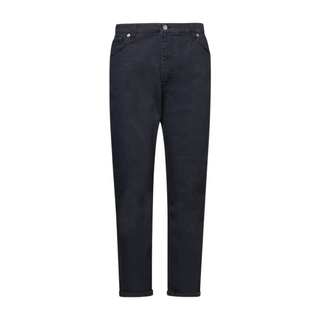 BLACK five pocket jeans